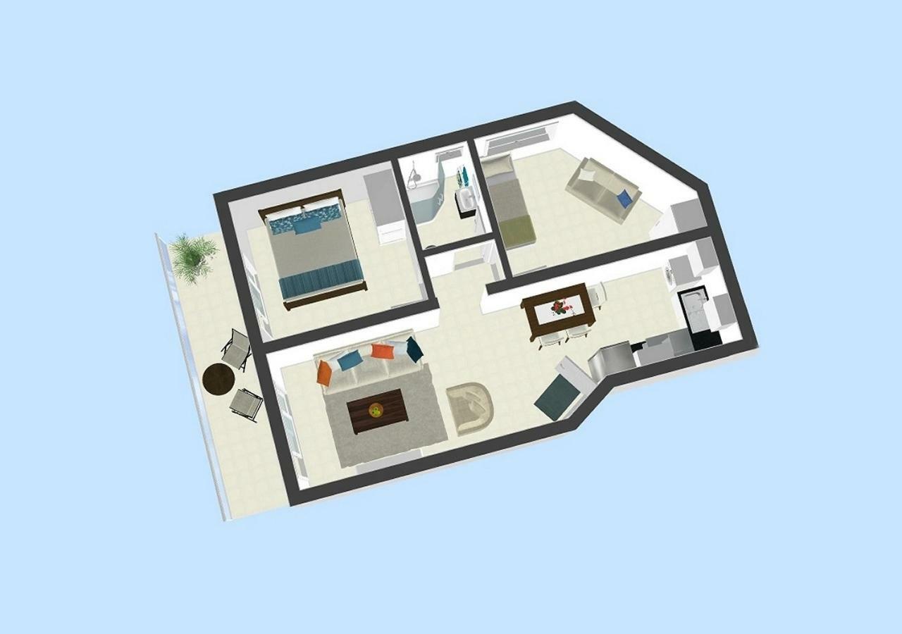 Lighthouse By The Sea Lovely 2Bdr Apartment Paphos 外观 照片